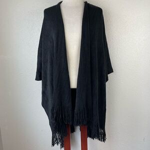 NWT NYA Black Sweater Wrap